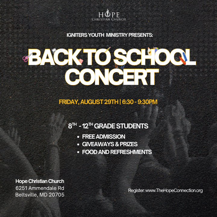 Igniters Back to School Concert
